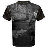 Timeless Shores, Las grutas beach, Rio negro, Argentina Men s Cotton T-Shirt