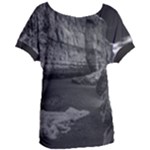 Timeless Shores, Las grutas beach, Rio negro, Argentina Women s Oversized T-Shirt