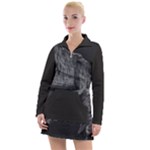 Timeless Shores, Las grutas beach, Rio negro, Argentina Women s Long Sleeve Casual Dress