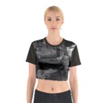 Timeless Shores, Las grutas beach, Rio negro, Argentina Cotton Crop Top