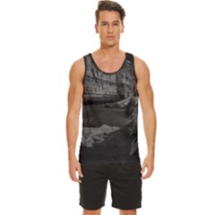 Men s Wide Collar Tank Top 