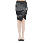 Timeless Shores, Las grutas beach, Rio negro, Argentina Midi Wrap Pencil Skirt