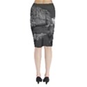 Midi Wrap Pencil Skirt 