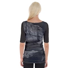 Wide Neckline T-Shirt 