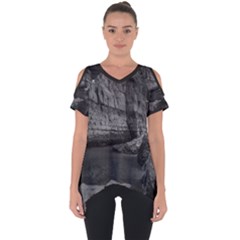 Cut Out Side Drop T-Shirt 