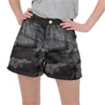 Timeless Shores, Las grutas beach, Rio negro, Argentina Women s Ripstop Shorts