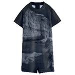 Timeless Shores, Las grutas beach, Rio negro, Argentina Kids  Boyleg Half Suit Swimwear