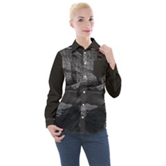 Women s Long Sleeve Pocket Shirt 