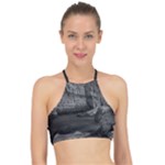 Timeless Shores, Las grutas beach, Rio negro, Argentina Halter Bikini Top