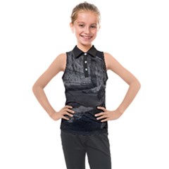 Kids  Sleeveless Polo T-Shirt 