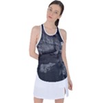 Timeless Shores, Las grutas beach, Rio negro, Argentina Racer Back Mesh Tank Top