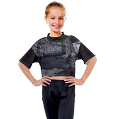 Kids Mock Neck T-Shirt 