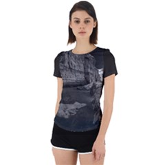 Back Cut Out Sport T-Shirt 