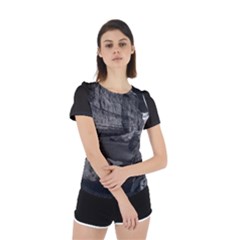 Back Cut Out Sport T-Shirt 