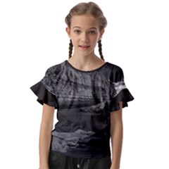 Kids  Cut Out Flutter Sleeves 