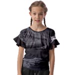 Timeless Shores, Las grutas beach, Rio negro, Argentina Kids  Cut Out Flutter Sleeves