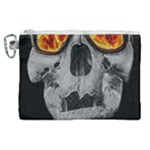 Gothic Elegance, Ironic Dark Art (AI) Canvas Cosmetic Bag (XL)