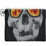 Gothic Elegance, Ironic Dark Art (AI) Canvas Cosmetic Bag (XXXL)