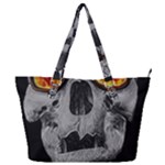 Gothic Elegance, Ironic Dark Art (AI) Full Print Shoulder Bag