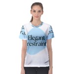 Elegant Restraint 20240825 172511 0000 Women s Sport Mesh T-Shirt