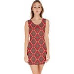 Illustrations Ajrak Abstract Design Pattern Bodycon Dress