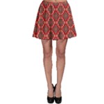 Illustrations Ajrak Abstract Design Pattern Skater Skirt