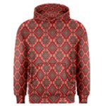 Illustrations Ajrak Abstract Design Pattern Men s Core Hoodie