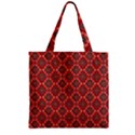 Zipper Grocery Tote Bag 