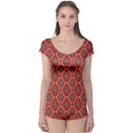 Illustrations Ajrak Abstract Design Pattern Boyleg Leotard 