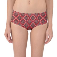 Mid-Waist Bikini Bottoms 