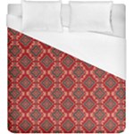 Illustrations Ajrak Abstract Design Pattern Duvet Cover (King Size)