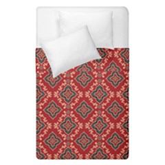 Illustrations Ajrak Abstract Design Pattern Duvet Cover Double Side (Single Size) from ArtsNow.com