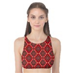 Illustrations Ajrak Abstract Design Pattern Tank Bikini Top