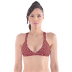 Illustrations Ajrak Abstract Design Pattern Plunge Bikini Top