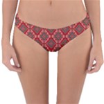 Illustrations Ajrak Abstract Design Pattern Reversible Hipster Bikini Bottoms