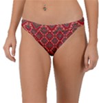 Illustrations Ajrak Abstract Design Pattern Band Bikini Bottoms