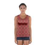 Illustrations Ajrak Abstract Design Pattern Sport Tank Top 