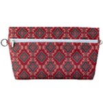 Illustrations Ajrak Abstract Design Pattern Handbag Organizer