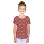 Illustrations Ajrak Abstract Design Pattern Kids  One Piece T-Shirt