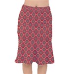 Illustrations Ajrak Abstract Design Pattern Short Mermaid Skirt