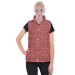 Illustrations Ajrak Abstract Design Pattern Women s Button Up Vest