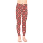 Illustrations Ajrak Abstract Design Pattern Kids  Leggings