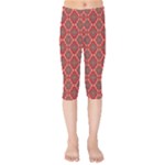 Illustrations Ajrak Abstract Design Pattern Kids  Capri Leggings 