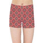 Illustrations Ajrak Abstract Design Pattern Kids  Sports Shorts