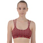 Illustrations Ajrak Abstract Design Pattern Line Them Up Sports Bra