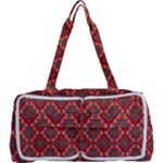 Illustrations Ajrak Abstract Design Pattern Multi Function Bag