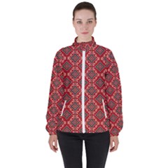 Women s High Neck Windbreaker 