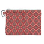 Illustrations Ajrak Abstract Design Pattern Canvas Cosmetic Bag (XL)