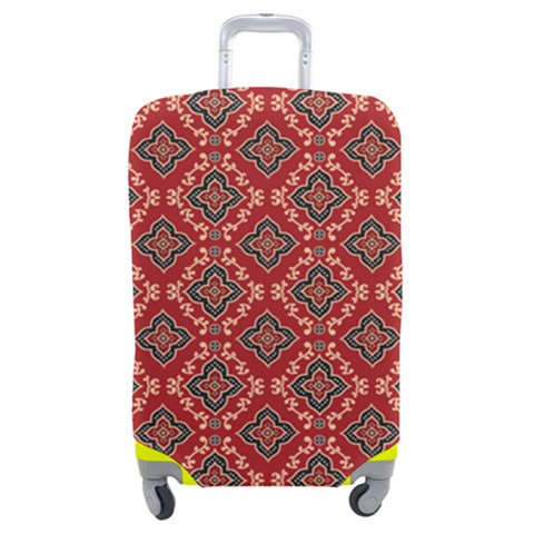 Illustrations Ajrak Abstract Design Pattern Luggage Cover (Medium) from ArtsNow.com