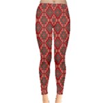 Illustrations Ajrak Abstract Design Pattern Inside Out Leggings